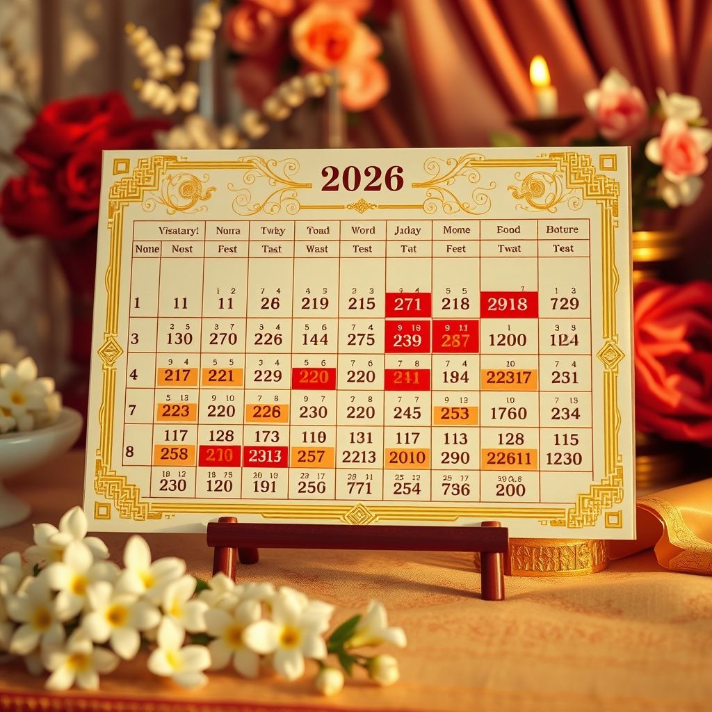 วิธีเลือกฤกษ์แต่งงานปี 2569 อย่างละเอียด